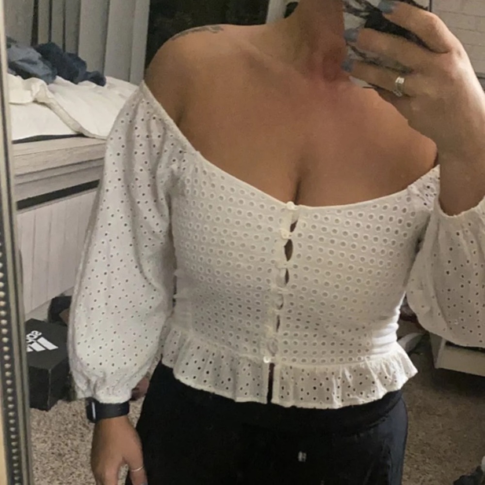 Off the shoulder top